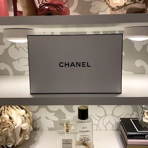 Vintage Chanel wallet on chain. Long wallet with non boutique chain attached.